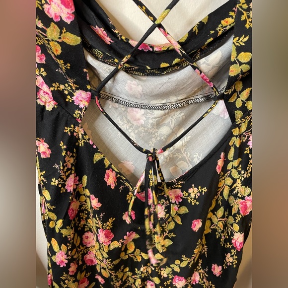 NWT Free People Sample Piece Lone Star Bias Floral Dress - Picture 15 of 15